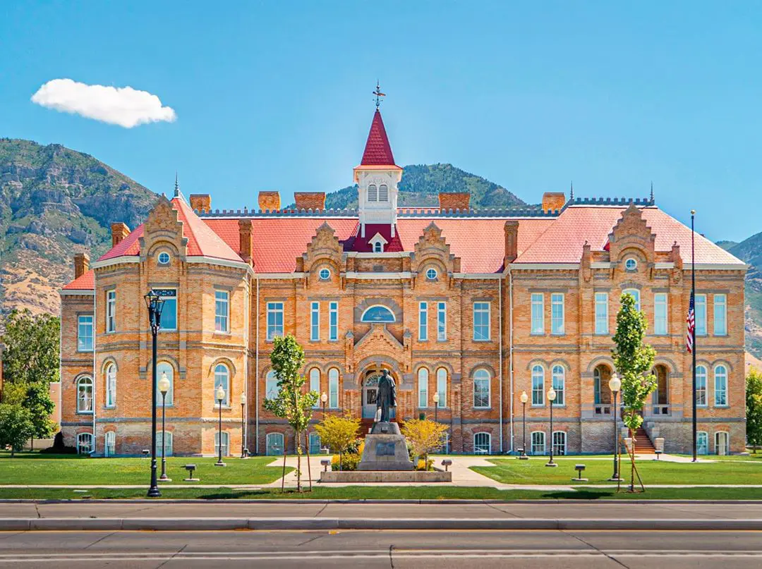 Downtown Provo city view